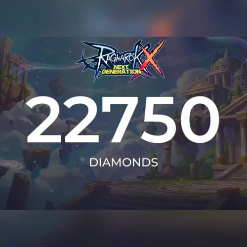 Ragnarok X: Next Generation - 22750 Diamonds Direct Top-Up - GLOBAL