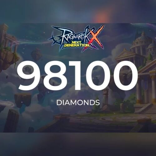 Ragnarok X: Next Generation - 98100 Diamonds Direct Top-Up - GLOBAL