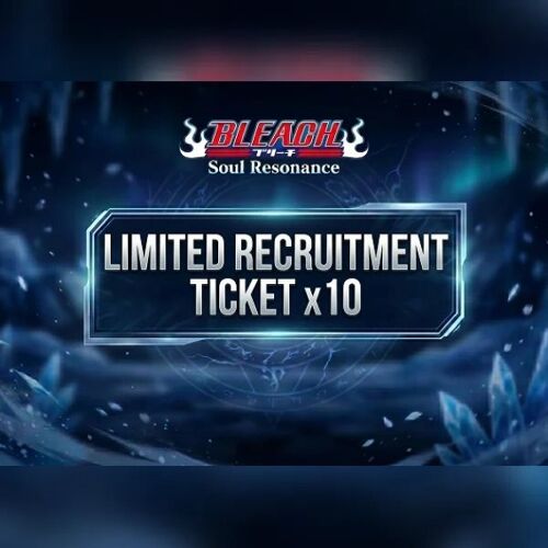 BLEACH: Soul Resonance - Limited Recruitment Ticket x10 Direct Top-Up - GLOBAL