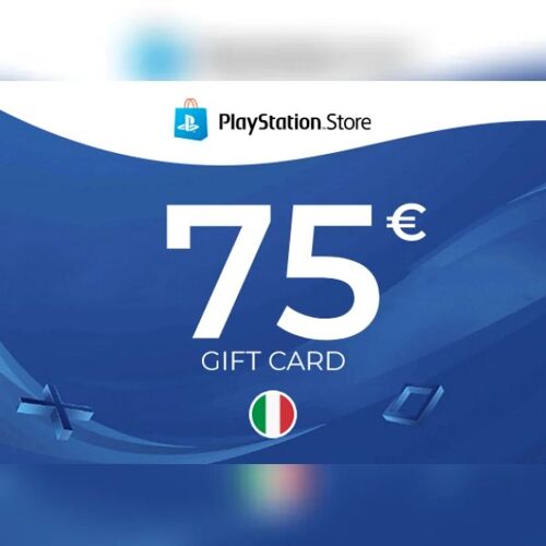 PlayStation Gift Card 75 EUR - ITALY