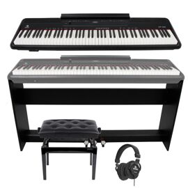 Fazley Dp-250-Bk Pack Débutant Piano Deluxe