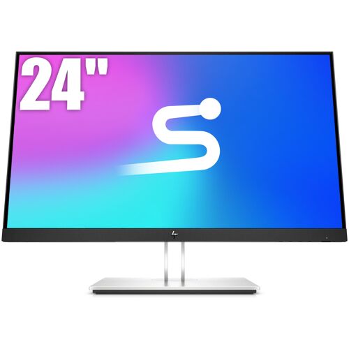 Moniteur sans bordure 24¿ HP E24 G4 LED IPS HUB USB DP HDMI Full HD 1920x1080 Classe A