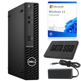 Ordinateur miniature DELL OptiPlex 3090 MICRO i5-10500T 32Go SSD 256Go WIFI BT WINDOWS 11 PRO A KL