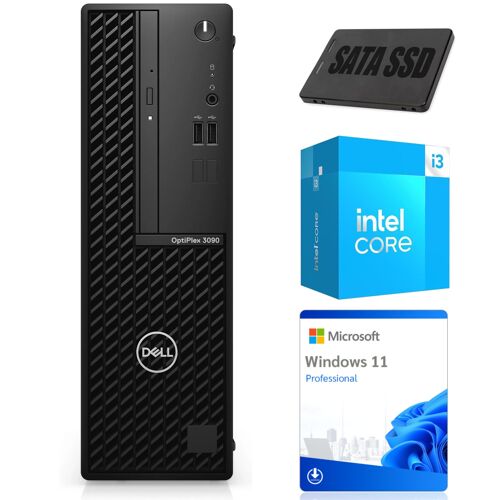 Ordinateur de bureau Dell OptiPlex 3090 SFF SLIM i3-10105 8Go 256Go SSD WIN11PRO Classe A