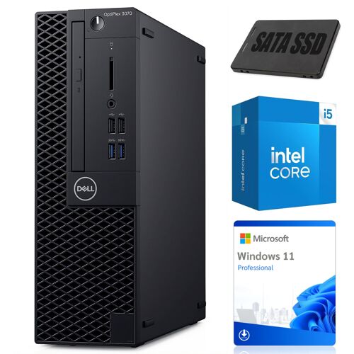 Ordinateur DELL 3070 SFF SLIM i5-9400 16Go 256Go SSD WINDOWS 11 PRO Classe A