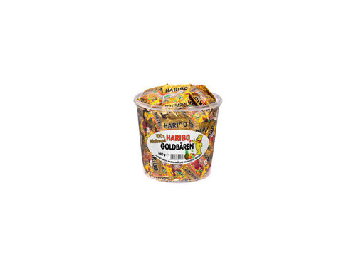 Haribo Fruitgom Mini Goudbeertjes Bonbons Gélifiés Fruits Assortis 1 Kg Sac
