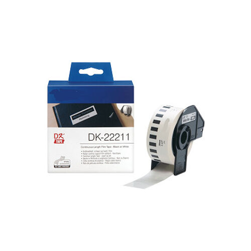 Compatible Label & Ribbon NCDK22211 White pour Brother
