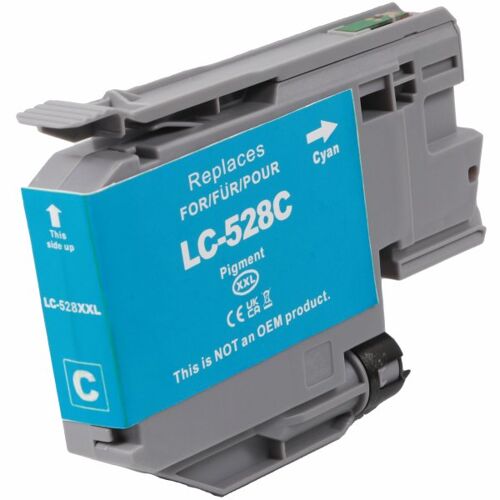 Cartouche compatible BROTHER LC528C - Cyan - 5.000 pages