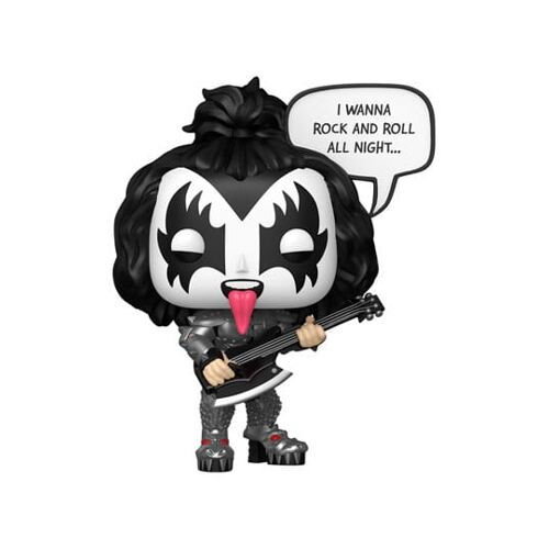Kiss Pop! Sayings Vinyl Figurine The Demon(R&R All Night) 9 Cm
