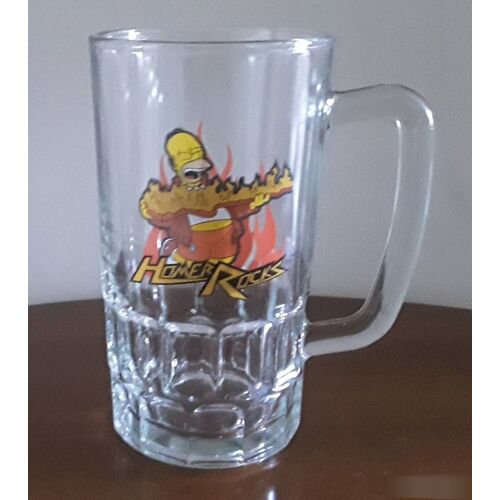 Verre À Biere The Simpsons : Homer Rocks Année 2010 Fox