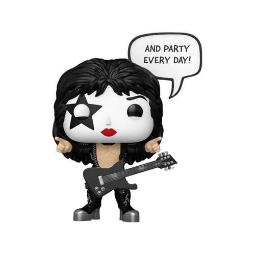 Kiss Pop! Sayings Vinyl Figurine The Starchild(R&R All Night) 9 Cm