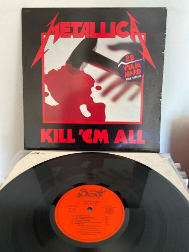 Metallica - Kill Em All - Vinyle Original Lp 33 Tours