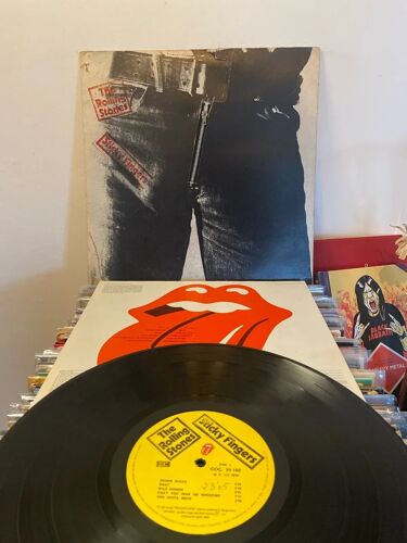 The Rolling Stones - Sticky Fingers - Vinyle Original Lp 33 Tours France Biem