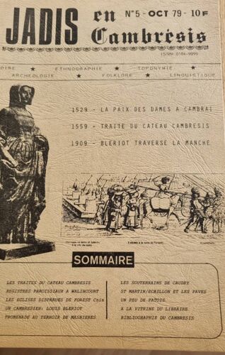 Jadis En Cambrésis N°5 De Octobre 1969