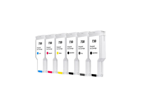 Compatible Plotter cartridges HP730XMBK Matte-Black pour HP - P2V71A