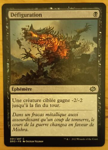 Disfigure // Défiguration (La Guerre Fratricide)