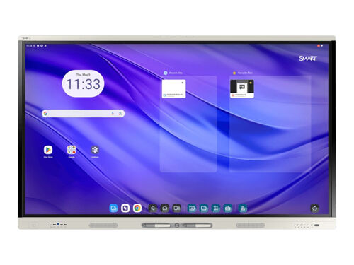 SMART Board MX255-V5 - 55" MX (V5) Pro Series with iQ écran LCD rétro-éclairé par LED - interactive - avec tableau blanc interactif intégré, écran tactile (multi-touch), réseau de 6 microphones, lecteur/enregistreur RFID NFC...