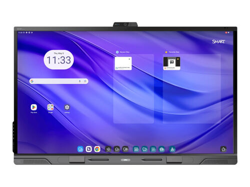 SMART Board QX265-V2-P - 65" QX (V2) Pro Series with iQ écran LCD rétro-éclairé par LED - interactive - avec tableau blanc interactif intégré, écran tactile (multi-touch), réseau de 8 microphones, lecteur/enregistreur RFID NFC...