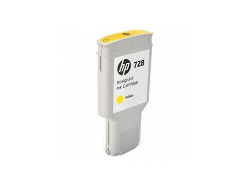 Cartouche compatible HP 728 - F9J65A - 130ml - Jaune