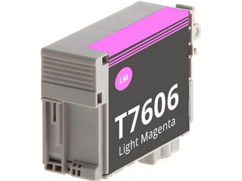 Cartouche compatible Epson T7606 magenta vif clair (25,9ml)