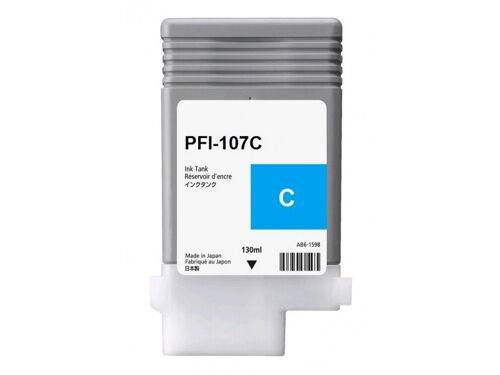 Cartouche compatible Canon PFI-107 Cyan