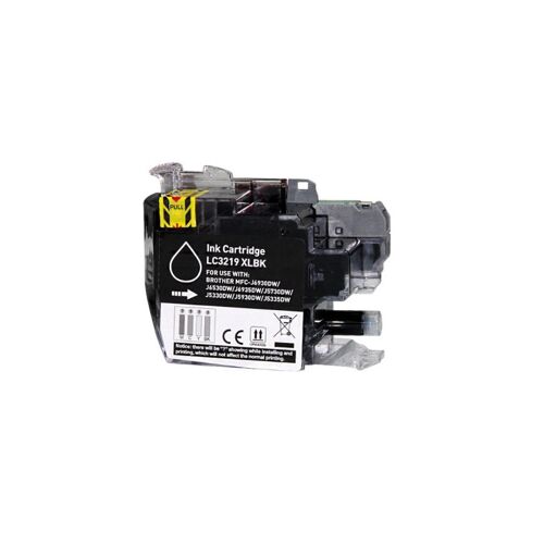 Cartouche compatible Brother LC3219XLBK - noir - 3.000 pages