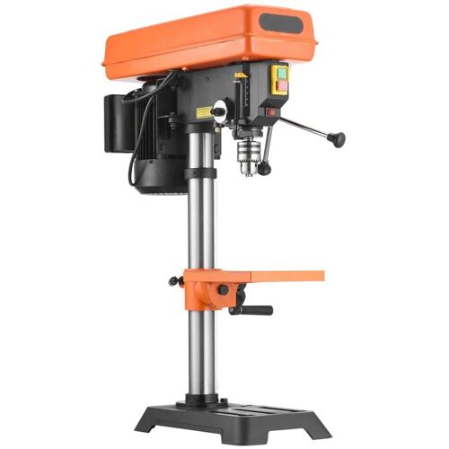 Perceuse à Colonne d'Établi 203,2 mm-Duoku-Moteur à Induction 500 W-Vitesse Ajustable 500-2500 tr/min-Table Inclinable 0-45°
