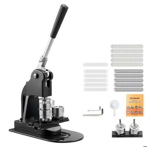 Machine À Badges De 25 Mm-Duoku-Presse Pour Épingles Personnalisées, Idéale Pour Diy, Livrée Avec 500 Kits De Consommables