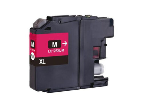 Cartouche compatible Brother LC125XLM LC 125 LC-125 | Magenta