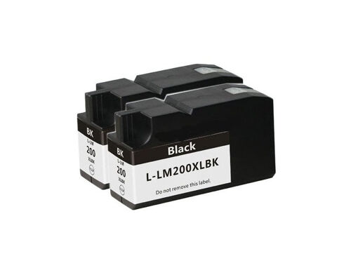 Cartouche compatible Lexmark 210XL - Noir (2 cartouches)