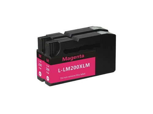 Cartouche compatible Lexmark 210XL - Magenta (2 cartouches)