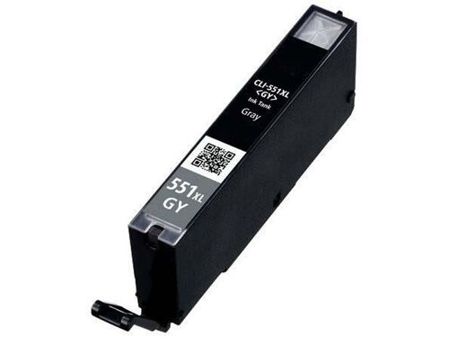 Cartouche compatible Canon CLI-551XL CLI551XL - Gris (12 ml)