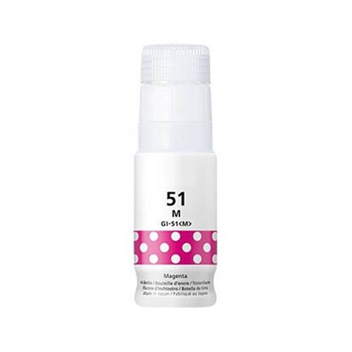 Bouteille d'encre compatible CANON GI51M Magenta 4547C001