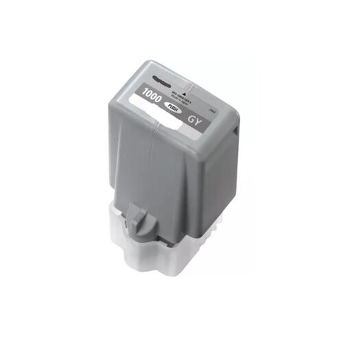 Cartouche compatible Canon PFI1000GY 0552C001 - gris - 80 ml