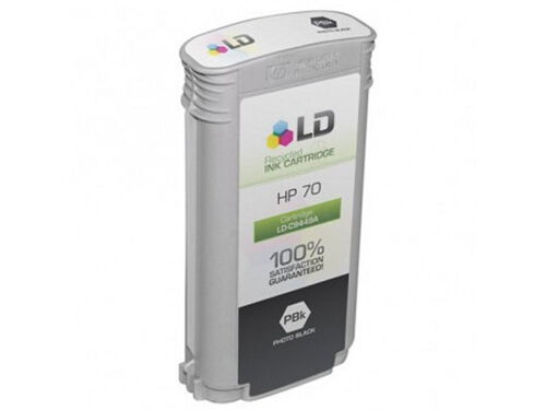 Cartouche compatible HP 70 - Noir mate (130ml)