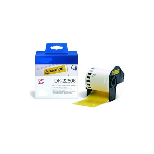 Ruban compatible Brother DK-22606 Film étiquettes en continu, 62 mm x 15,24 m
