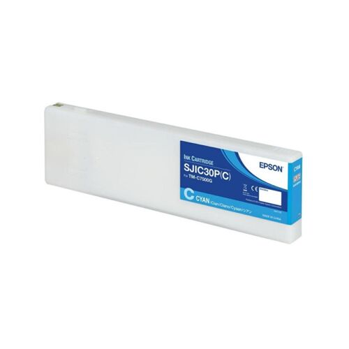 Cartouche compatible Epson SJIC30P(C) - C33S020640 - Cyan