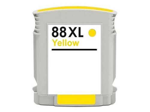 Cartouche compatible HP n°88XL Jaune