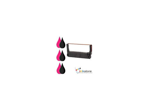 ERC23 - Ruban Compatible EPSON - NOIR/ROUGE