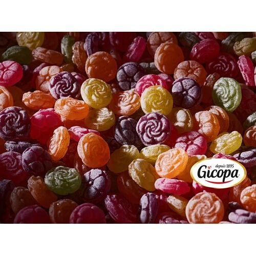 Bonbons Gicopa Fleurs Assorties Sachet De 1 Kg