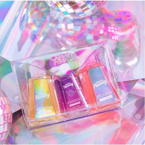 Merci Handy Set De 3 Pcs Gel Mains Unicorn / Flower Power / Glitter Fever 30 Ml 