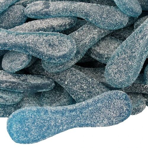 Bonbon Langue Bleue Acide Goût Framboise Sachet 3 Kg