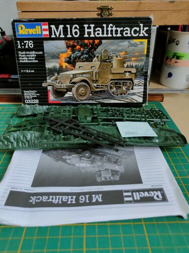 Maquette Camion Revell 1/76 : M16 Halftrack-Revell