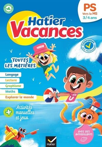Hatier Vacances Ps Vers La Ms - Toutes Les Matières