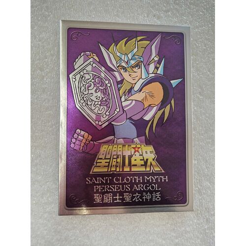 Saint Seiya Metal Plate Perseus Argol