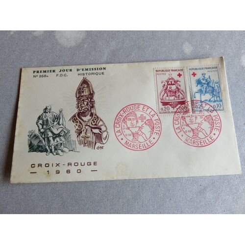 Enveloppe 1er Jour "Saint Martin" - 3 & 4/12/1960