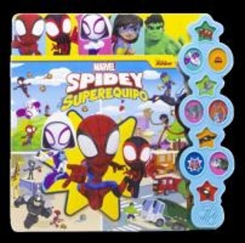 Spidey Y Su Superequipo. Libro Con 10 Sonidos