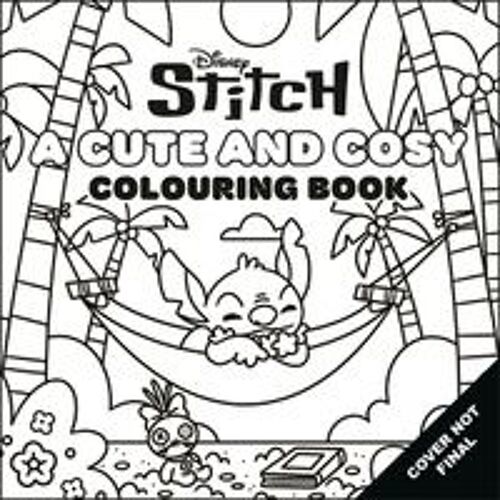 Disney Stitch: A Cute And Cosy Colouring Book
