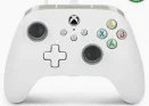 powera manette filaire blanc xbox one