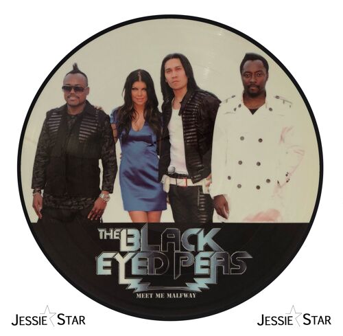 The Black Eyed Peas - N E U F - Meet Me Halfway - Picture Disc - Disque Vinyle - Electronic House - Sortie 2010